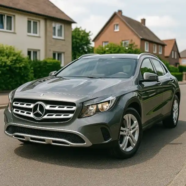 Ein stilvolles, gebrauchtes Mittelklasse-Auto, das beim Autoankauf in Kelsterbach zum Verkauf steht.